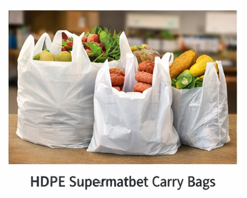 HDPE Supermarket Carry Bags