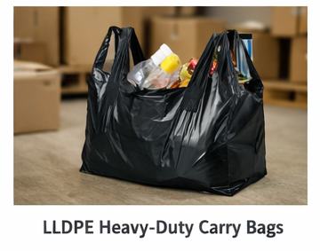 LLDPE Heavy-Duty Carry Bags