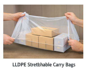 LLDPE Stretchable Carry Bags